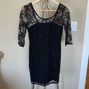 H&M BLACK LACE DRESS